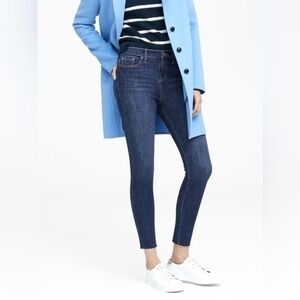 Banana Republic size 25 skinny ankle jeans